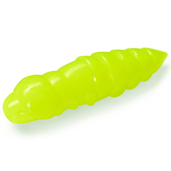 Fishup Pupa Cheese 3,04cm #111 Hot Chartreuse Plastic Kunstaas 10st