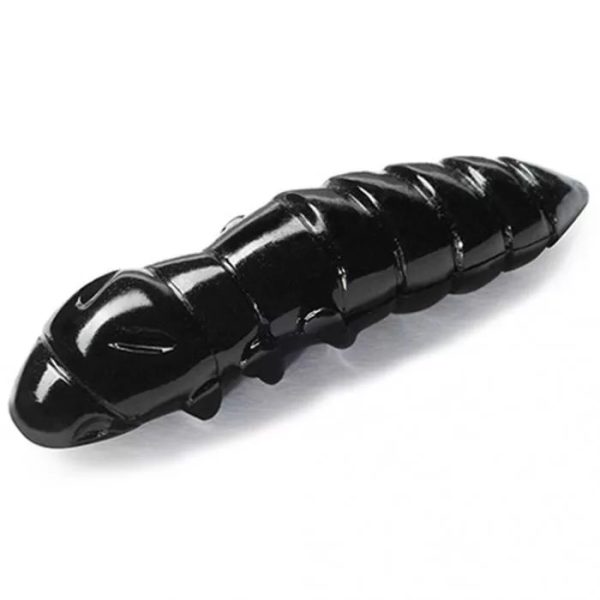 Fishup Pupa Cheese 3,81cm #101 Black Plastic Kunstaas 8 stuks