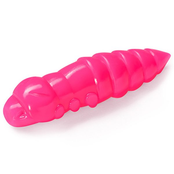 Fishup Pupa Cheese 3,81cm #112 Hot Pink Plastic Kunstvis 8st.