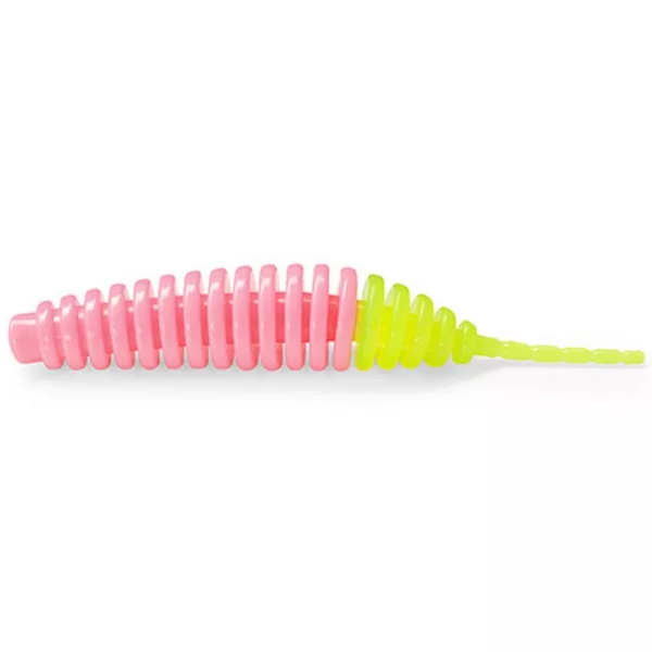 FISHUP Tanta 5,08cm (9pcs.), #133 - Bubble Gum/Hot Chartreuse Plastic kunstaas