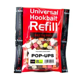 Fjuka Pop-Ups Mixed Colours 11mm Pop Up Navulverpakking 50gr