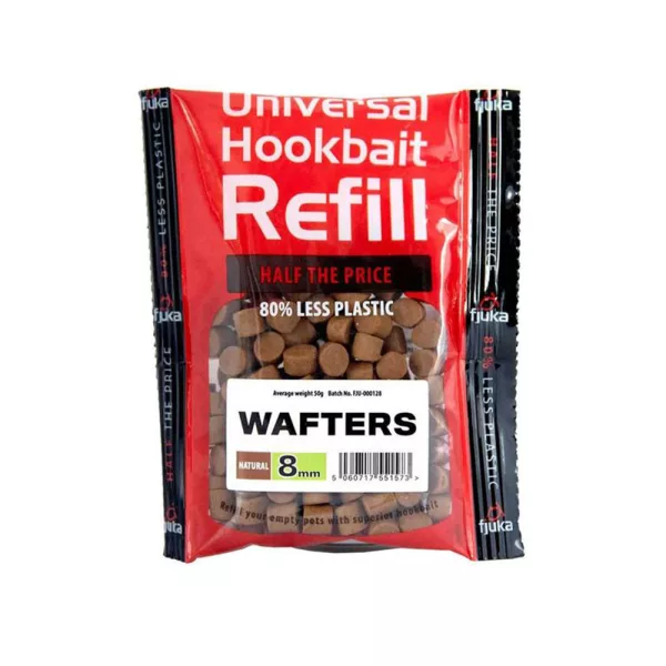 Fjuka Wafters Natural 8mm Wafters Navulverpakking 50gr