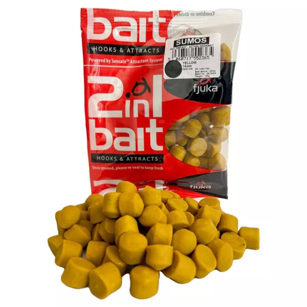 Fjuka Sumos Yellow Gele 18mm Voerpellet 200gr