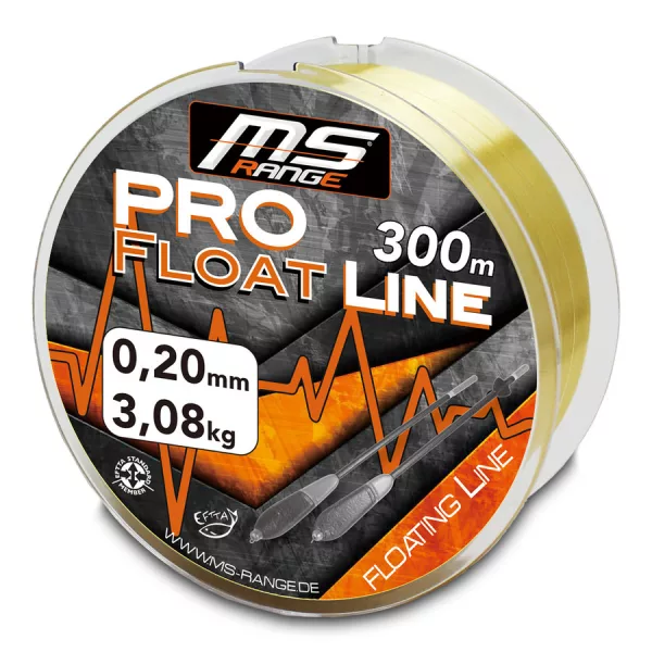 MS Range Pro Float Line Világos 0,22mm 300m Lebegő Monofil Főzsinór