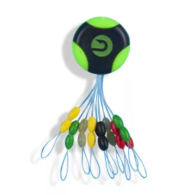 Saenger Multicolor Ovál L Szilikon Stopper 20db