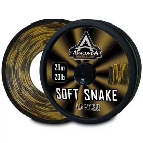 Anaconda Soft Snake Leader 20lb 20m Bevonatos Előkezsinór