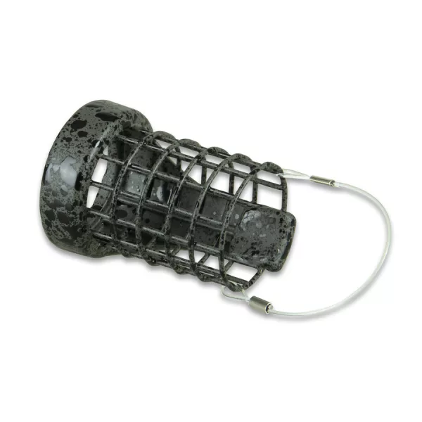 MS Range Rozsdamentes Acél Zöld 35x35mm Feeder Etetőkosár 40gr