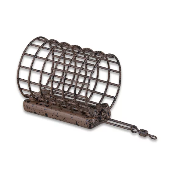MS Range Prime Feeder 32x40mm Barna Rozsdamentes Acél Etetőkosár 40gr
