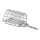 MS Range Prime Feeder 32x24x32mm Natúr Rozsdamentes Acél Etetőkosár 30gr