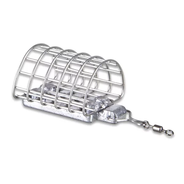 MS Range Prime Feeder 32x24x32mm Natúr Rozsdamentes Acél Etetőkosár 50gr