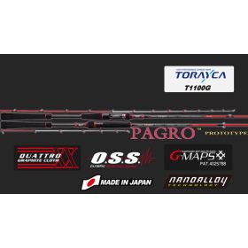   Graphiteleader Pagro Prototype Cast GPPC-672M-HS Fast 2,01m 200gr 2-delige Spinning Hengel