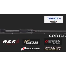   Graphiteleader Super Corto 17 GSRCS-612L-T EX Fast 1,85m 0,3-4gr 2-Delige Spinhengel