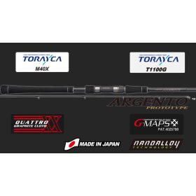   Graphiteleader Argento Prototype GLAPS-942ML 2,85m Fast 28gr 2-delige Spinhengel