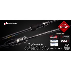   Graphiteleader Corto Prototype 23GCORPS 672L-HS 2,01m Fast 5gr 2-delige Spinhengel