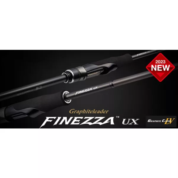 Graphiteleader Finezza UX 23GFINUS-752L-T R-Fast 2,26m 1-7gr 2-delige Spinning Hengel