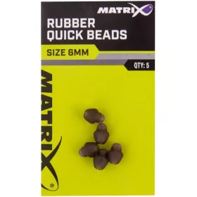   Matrix 6mm Rubber Quick Bead Rubberkraal met Quick-Link Ontwerp 5st
