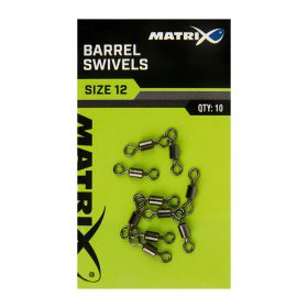 Matrix Barrel Swivels 12 Wartels 10 stuks