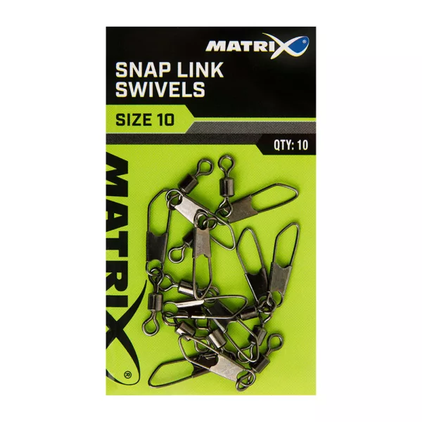 Matrix Snap Link Swivels Wartels 14 10st