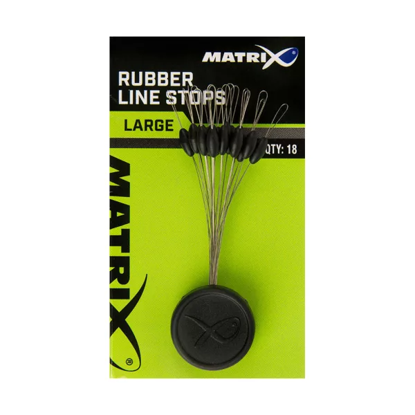 Matrix Rubber Line Stops Large Rubberen Stop 18 stuks