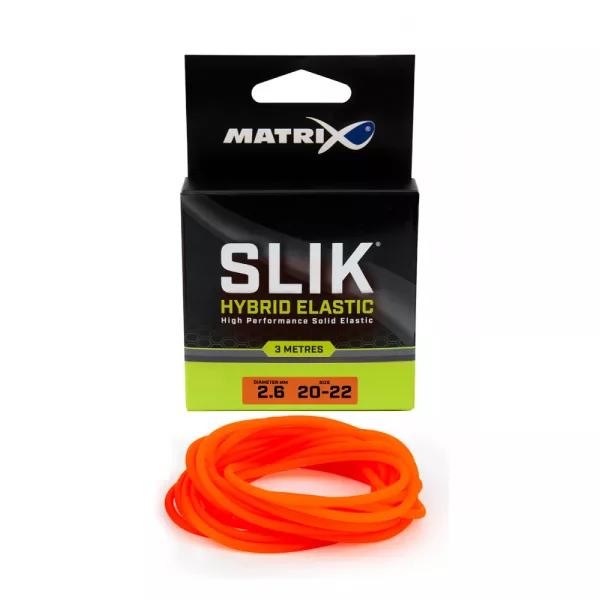 Matrix Matrix SLIK Elastic Size 20 - 22 (2.6mm) Oranje Pole elastiek