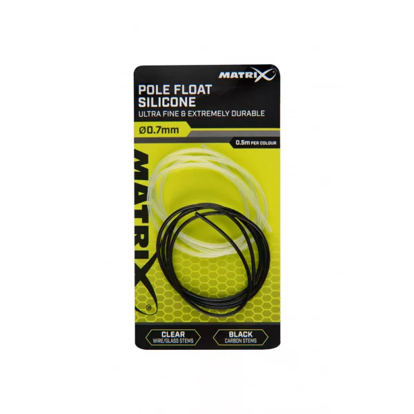 Matrix Pole Float Silicone 0,7mm 1m Siliconen Buis