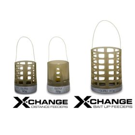   Guru X-Change Distance Feeder Solid Zijvoerkorf 20+30gr - Verwisselbaar gewicht - Gesloten - L