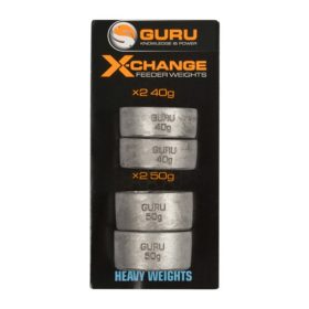   Guru X-Change Distance Feeder Pack Heavy Zijvoerkorf accessoire 40+50gr - Set verwisselbaar gewicht