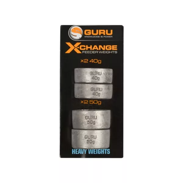 Guru X-Change Distance Feeder Pack Heavy Zijvoerkorf accessoire 40+50gr - Set verwisselbaar gewicht