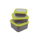 Matrix Bait Boxes Grey/Lime - 3.3pt Aasdoos