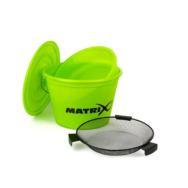 Matrix Lime Bucket Set Inc.Tray and Riddle Emmer Set