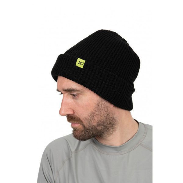 Matrix Thinsulate Beanie Zwarte Gebreide Mutsen