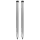 Matrix Silver Leg Extension Wedstrijdviskist Poot Verlengstuk 2st 25mm/300mm