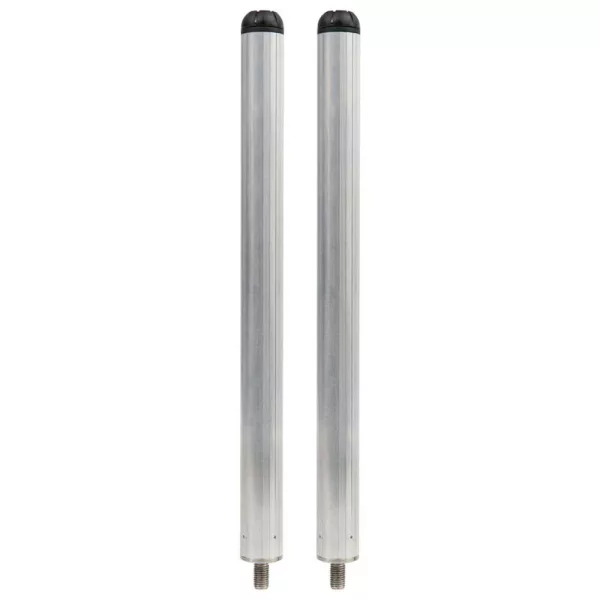 Matrix Silver Leg Extension Wedstrijdviskist Poot Verlengstuk 2st 25mm/300mm