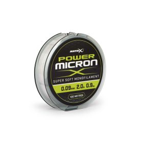 Matrix Power Micron X 0.09mm - 2.0lb 100m Monofilament lijn