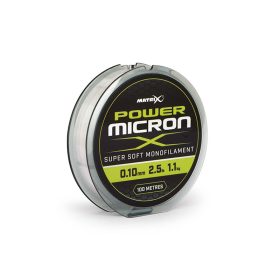 Matrix Power Micron X 0.10mm - 2.5lb 100m Monofilament lijn