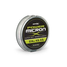 Matrix Power Micron X 0.14mm - 4.5lb 100m Monofilament lijn