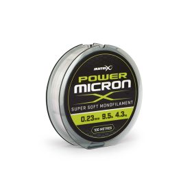 Matrix Power Micron X 0.23mm - 9.5lb 100m Monofilament lijn