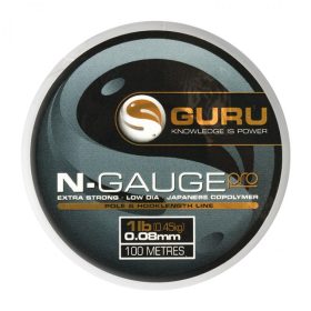 Guru N-Gauge Pro lijn - 1.5lb - 0.09mm - 100m