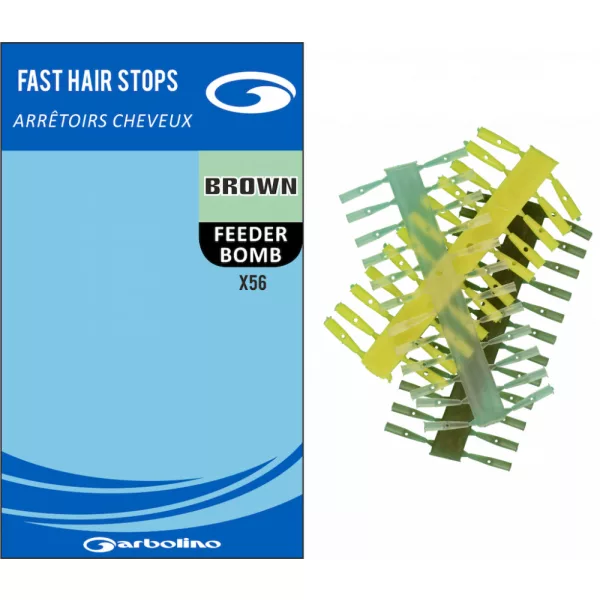 Garbolino - FAST HAIR STOPS - Aasgereedschap - Stopper - Quickstop