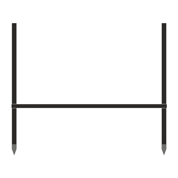 Garbolino afstandsmeter 2.5 & 3M / afstandsmeter stok