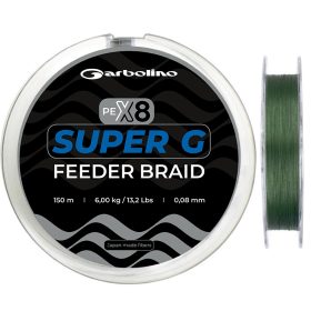   Garbolino Super G Feeder Braid 0,10mm 150m feeder gevlochten lijn / gevlochten lijn
