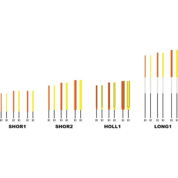 Garbolino WAGGLER COMPETITION SP W13 - CARBON antenne set /2-3-4 mm/