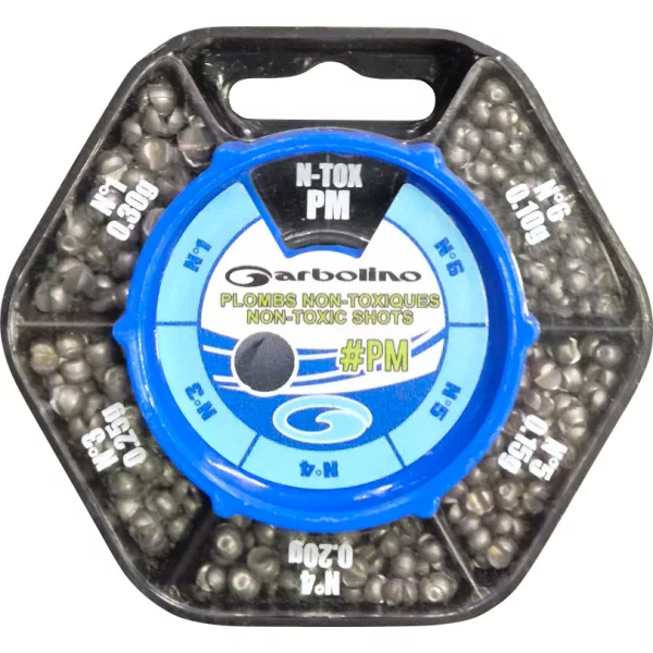 Garbolino Competition Non-Toxic Loodhagel Set 1,3,4,5,6 5x12gr