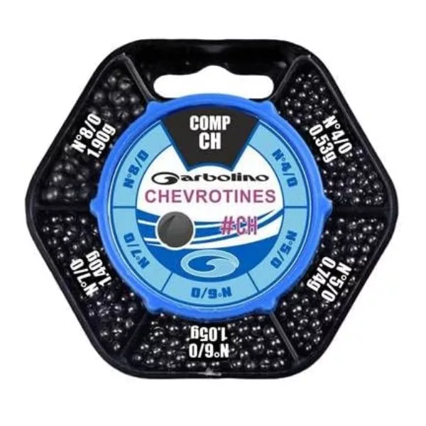 Garbolino CHEVROTINES COMPETITION - BOITE DISTRIBUTRICE 5 CASES hagellood set