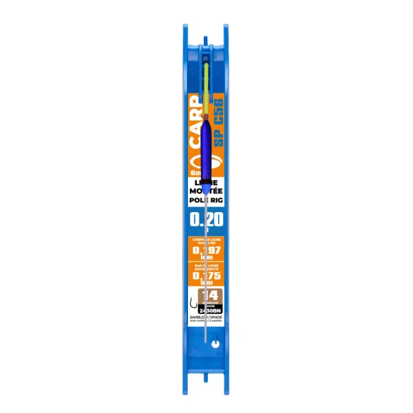 Garbolino Competition Pole Rigs SP C56 Kant-en-klare Vaste Hengel Tuigage 0,2gr