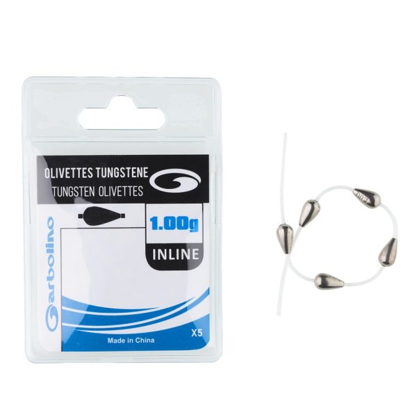 Garbolino Olivette Competition Tungsten Inline Gewicht 0,60gr 5 stuks