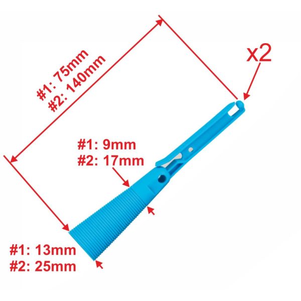 Garbolino Winder Bung voor Elastiek Sectie 2, 2 stuks