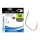 Garbolino Carp Special Profile 2620BN maat 8, met platte steel, weerhaakloze feederhaak 14 stuks