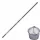 Garbolino Net Handle Trooper Telenet 3,20m Schepnetsteel en Kop Set