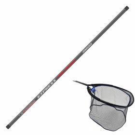   Garbolino Net Handle Express Carp Telenet Schepnetsteel 3m en Kop Set